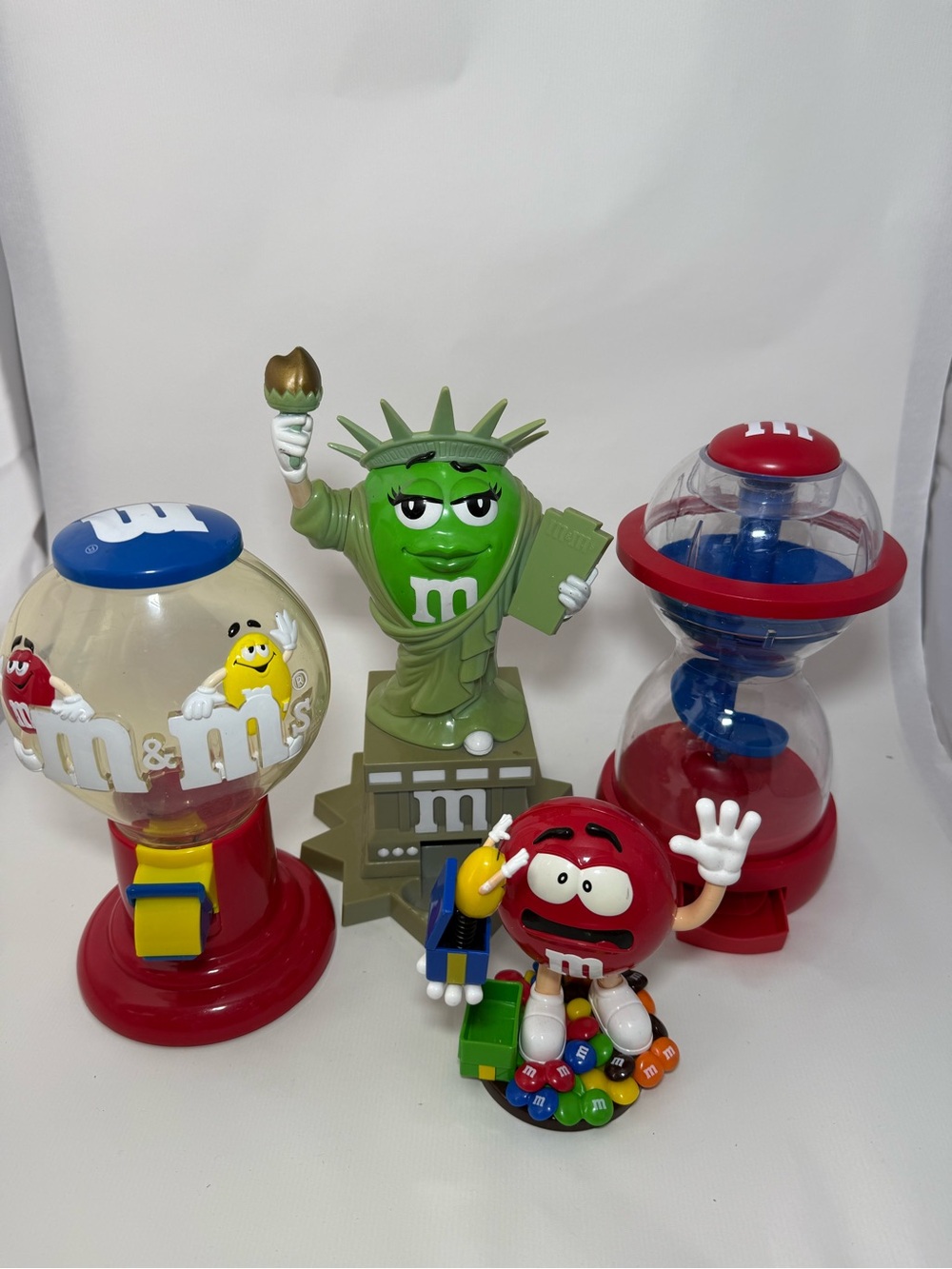 M&M'S Red, Green & Blue Character dispensers